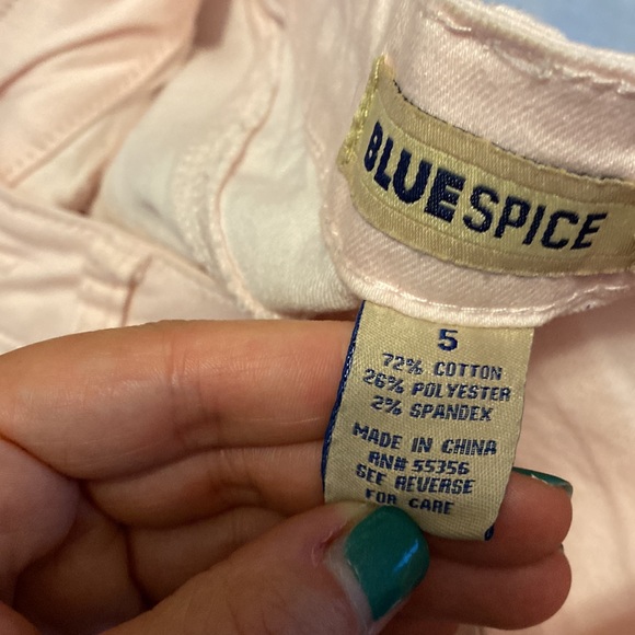 High waisted, light pink pants. Size 5. - Picture 4 of 4